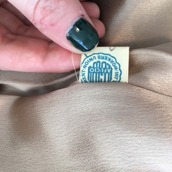 SOLD :: Vintage 50s Wool & Fur Swing Coat - Picture 7 of 8